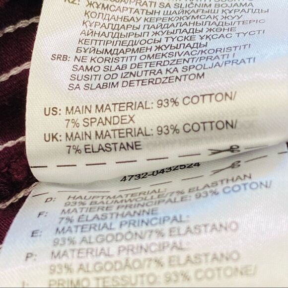 Vans dark gray/black subtle plaid shorts boys size 18 - Picture 7 of 7